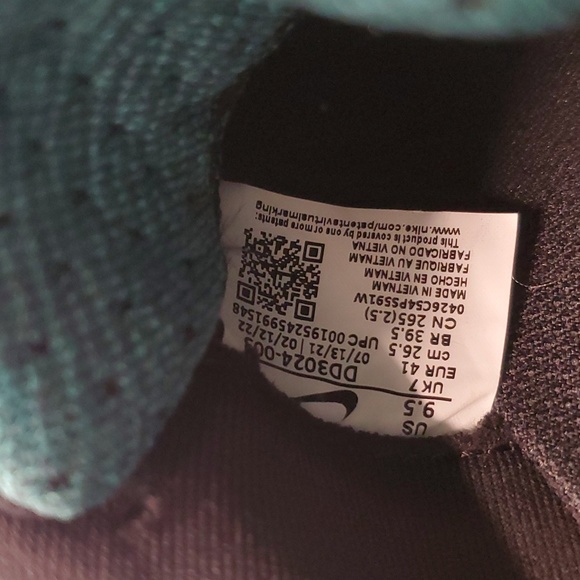 New  Nike React Infinity Run Flyknit 3 Black Pink Prime Dynamic  Women's 8, 9.5 - Picture 11 of 17